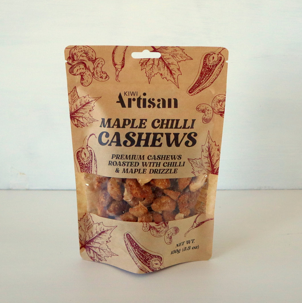 Maple Chilli Cashews